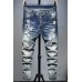 Men's Faded Ripped Skinny Jeans