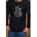 Men's Letter Guitar Graphic Print Long Sleeve T-shirt Men's Letter Guitar Graphic Print Long Sleeve T-shirt